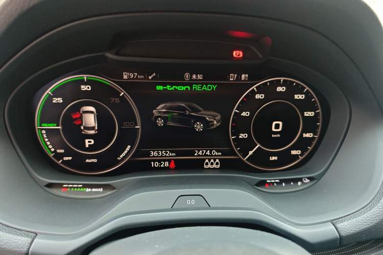 Used Audi Q2L e-tron 2019 Q2L e-tron Pure Electric Smart Enjoyment Model Instrument Cluster