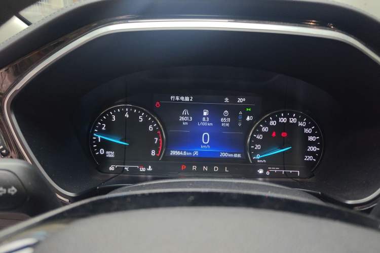 Used Ford Escape 2024 EcoBoost 245 Two-Wheel-Drive Titanium Edition Instrument Cluster