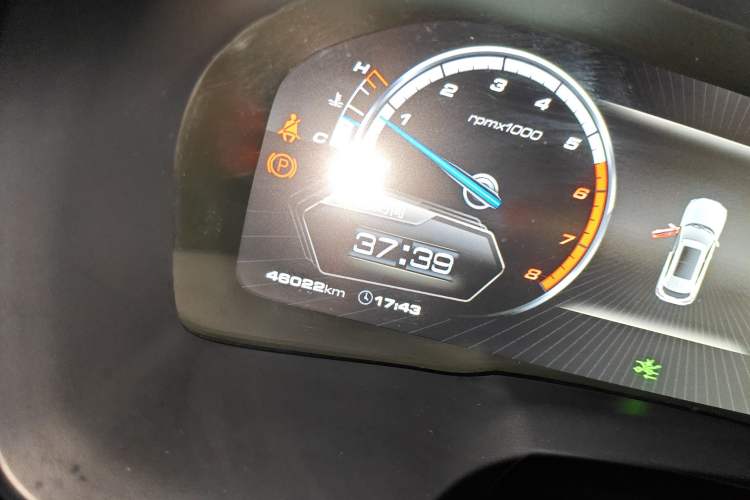 Used Wey VV7 2017 2.0T Flagship Model Instrument Cluster