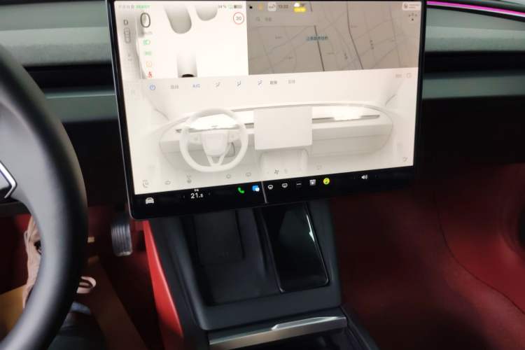 Used Tesla Model 3 2023 Rear-Wheel-Drive Version Audio And AC Panel