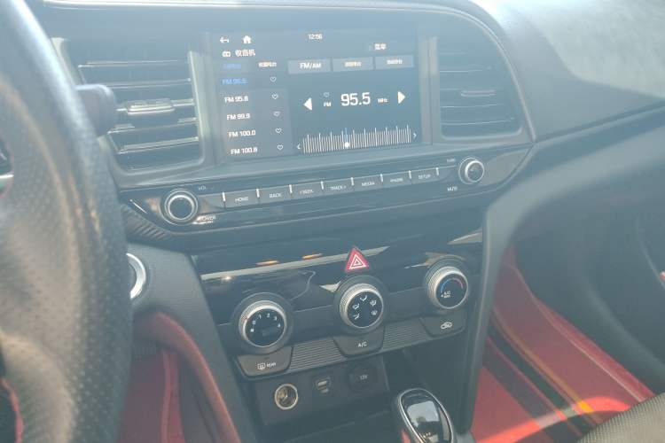 Used Hyundai Elantra (6th Generation / Lingdong) 2020 1.4T Dual-Clutch Xuan Dong · Dynamic Version Audio And AC Panel