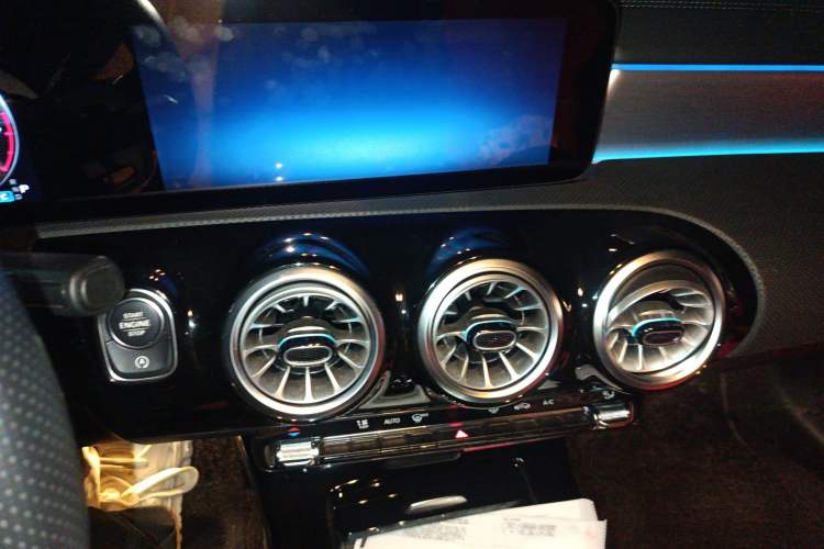 Used Mercedes-Benz A AMG 2024 Facelift AMG A 35 L 4MATIC Audio And AC Panel