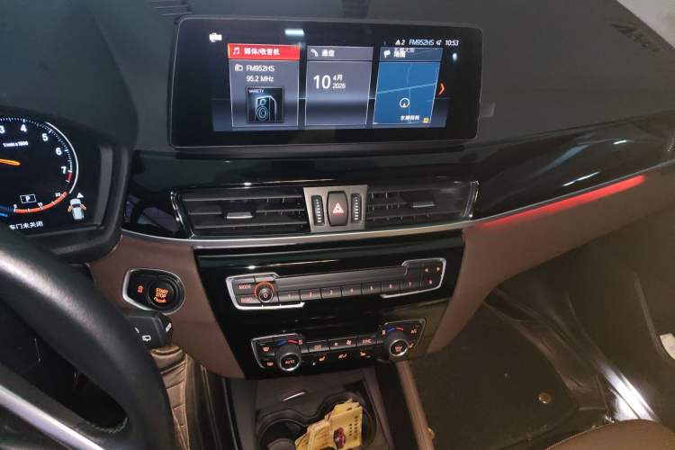 Used BMW X1 2020 sDrive25Li Leading Model Audio And AC Panel