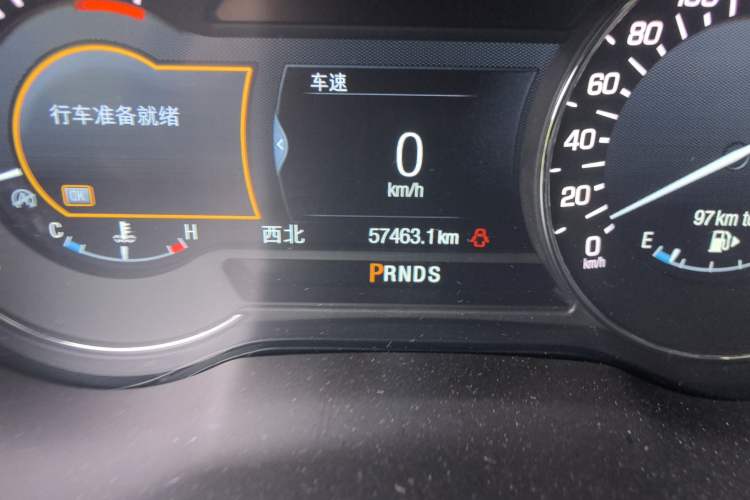 Used Lincoln MKC 2017 2.0T Four-Wheel Drive Zunya Edition Odometer Close Up