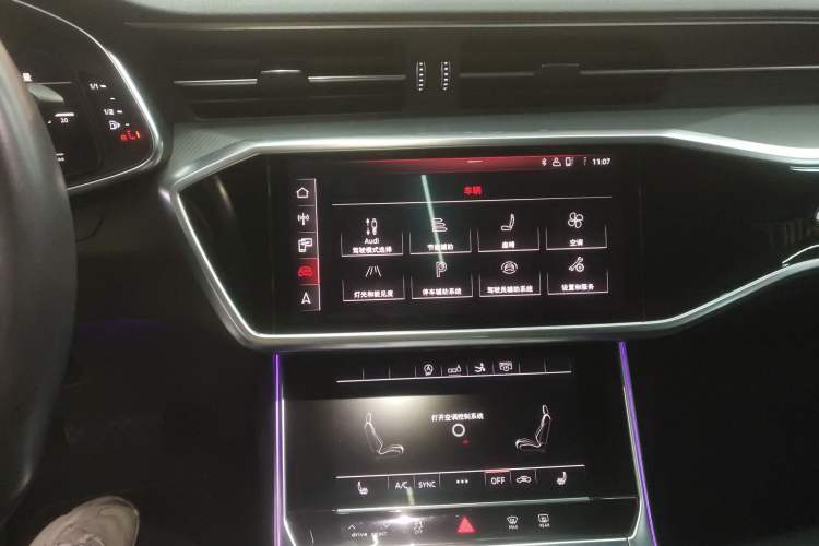Used Audi A7 2019 55 TFSI quattro Dynamic Edition Audio And AC Panel