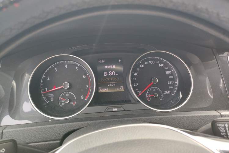 Used Volkswagen Golf 2019 1.8TSI Travel Edition Instrument Cluster
