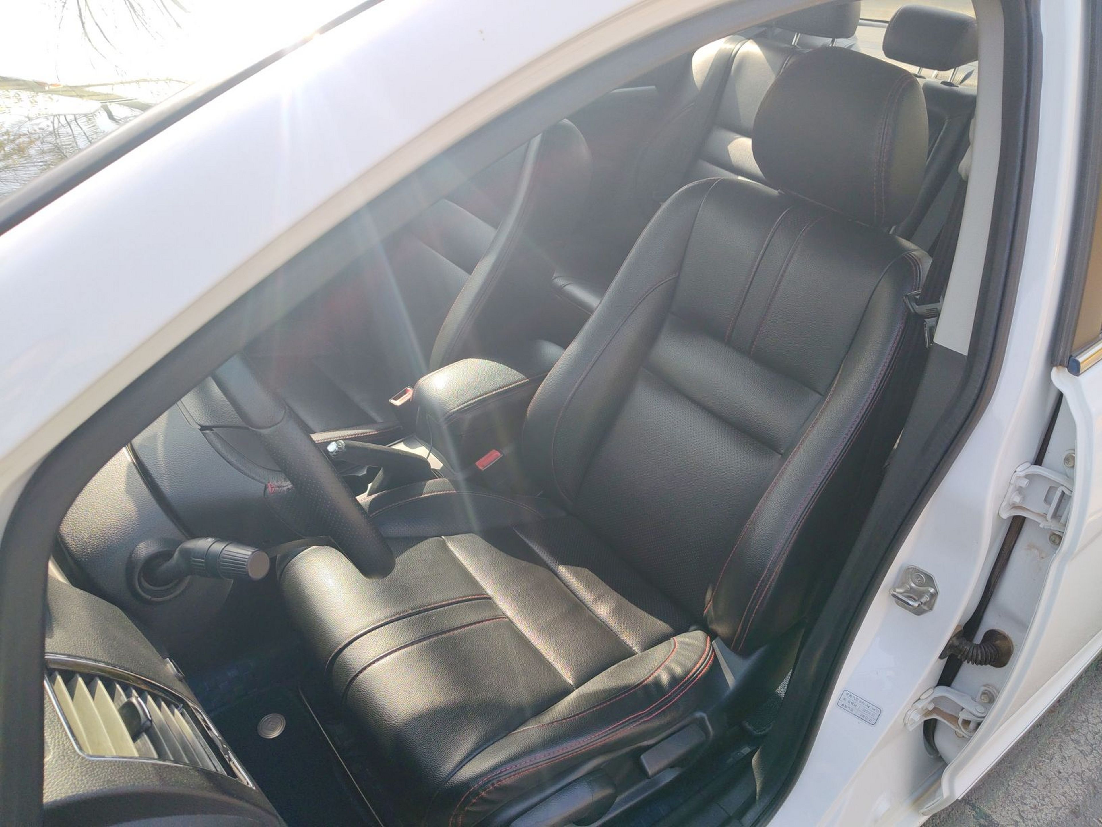 Avant de la voiture