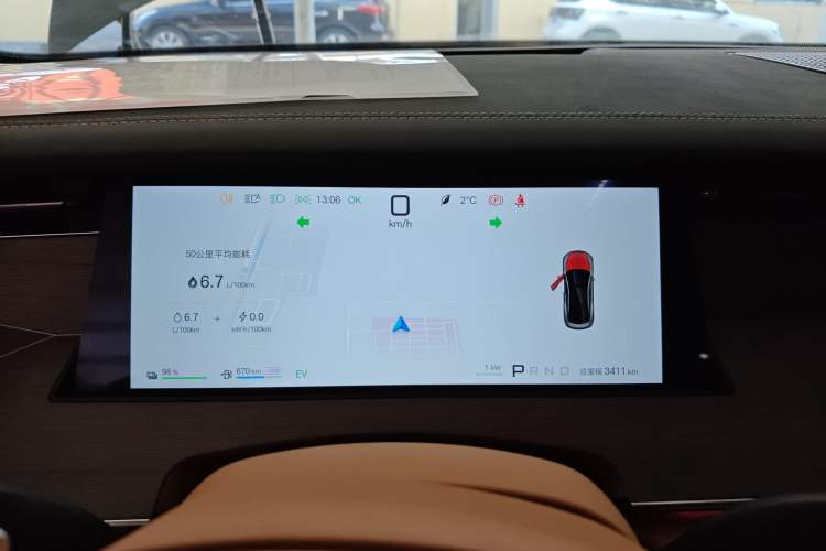 Used BYD Han L 2025 DM-p Four-Wheel-Drive LiDAR Flagship Model