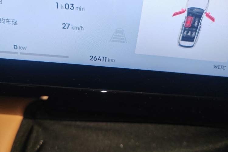 Used Geely Galaxy L7 2024 1.5T 55km PRO Dragon Edition Odometer Close Up