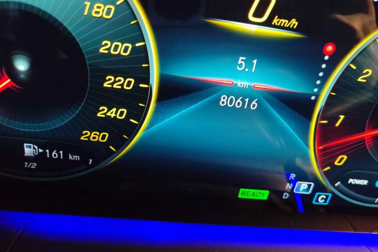 Used Mercedes-Benz GLE Coupe 2020 GLE 450 4MATIC Coupe SUV Fashion Model Odometer Close Up