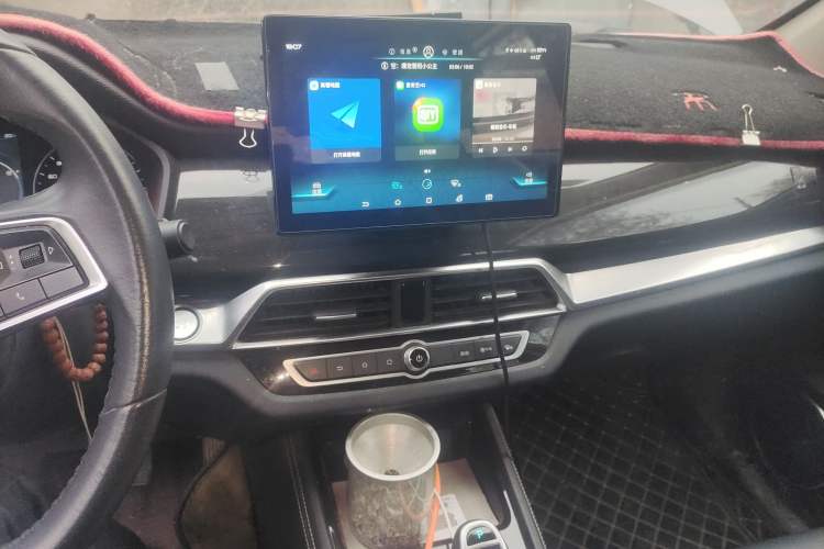 Used BYD Song 2021 Classic Edition 1.5T Automatic Elite Model Audio And AC Panel