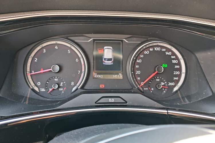 Used Volkswagen Tayron 2022 280TSI Two-Wheel Drive Luxury Smart Connectivity Version Instrument Cluster