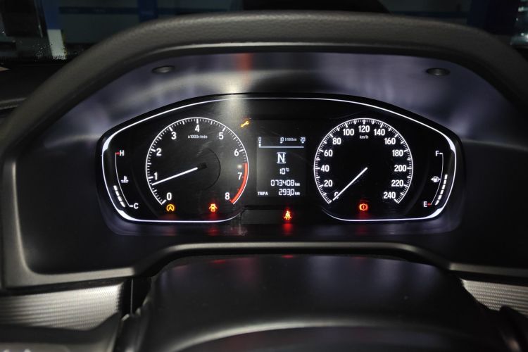 Used Honda Accord 2018 260TURBO Elite Edition China V Odometer Close Up