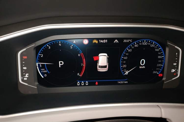 Used Volkswagen Tayron 2024 330TSI Two-Wheel Drive R-Line High-Energy Version Instrument Cluster