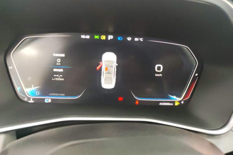 Used Geely Auto Preface 2021 2.0TD Luxury Version Instrument Cluster