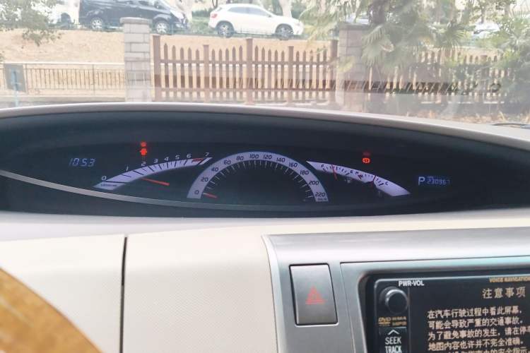 Used Toyota Previa 2007 3.5L 7-Seater Luxury Version Instrument Cluster