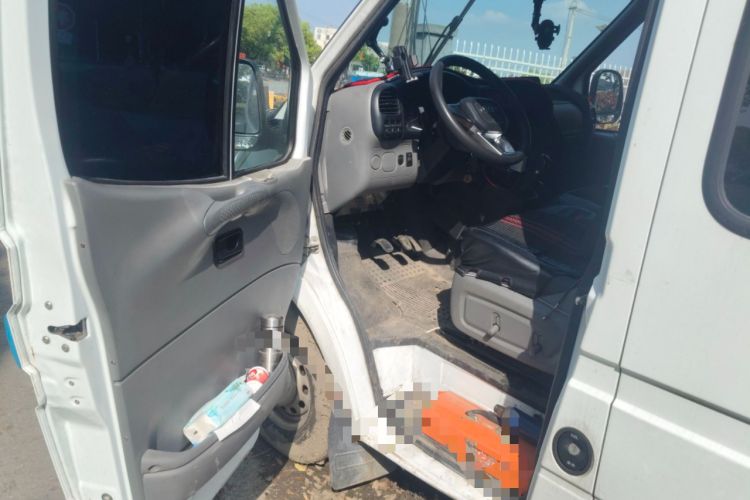 Used JMC Transit 2021 2.8T Space King Taurus Long Wheelbase Mid-Height Rear Single Tire – Step 6-Seater Diesel Euro VI JX493