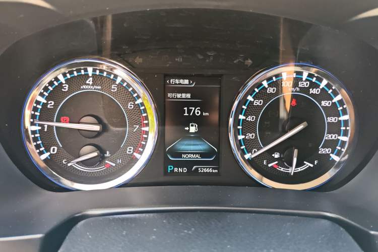 Used CHANGAN CS95 2017 2.0T Four-Wheel Drive ZhiZun Edition Instrument Cluster