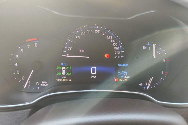 Used Cadillac SRX 2015 3.0L Elite Model Instrument Cluster
