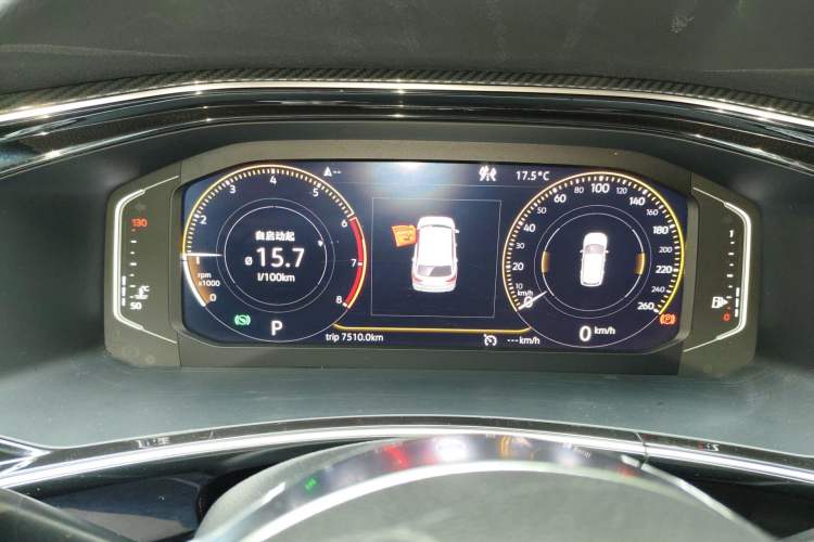 Used Volkswagen Tayron 2019 380TSI Four-Wheel Drive R-Line China VI-standard Instrument Cluster