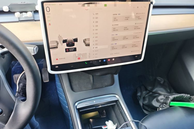 Used Tesla Model Y 2022 Rear-Wheel-Drive Version Audio And AC Panel