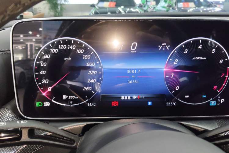 Used Mercedes-Benz C-Class 2023 Second Facelift C 260 L Sport Edition Instrument Cluster