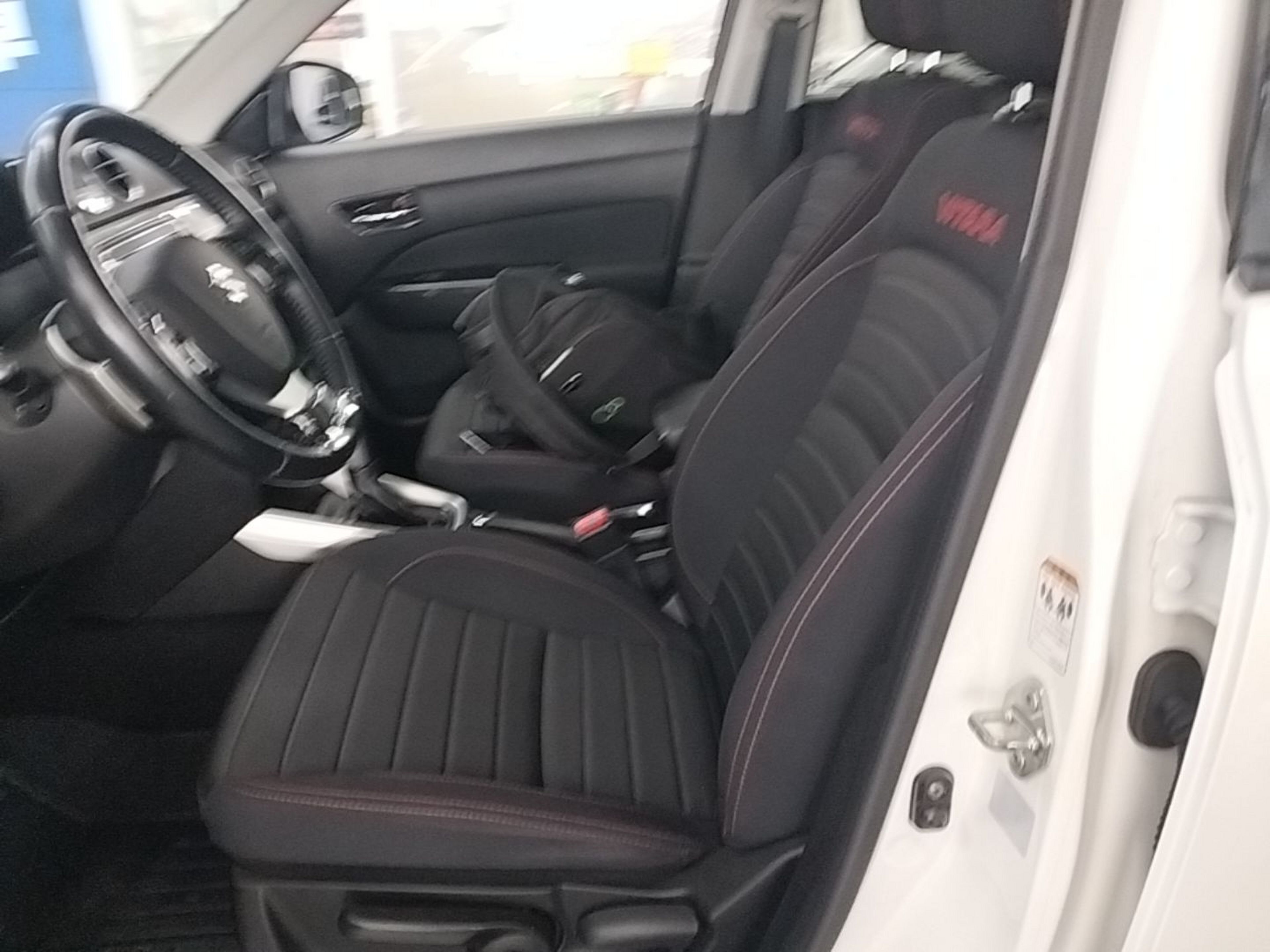 A primeira fila do carro