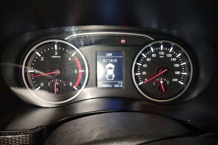 Used Great Wall Wingle 5 2023 2.0T Diesel 4x4 Advanced Big Double Instrument Cluster