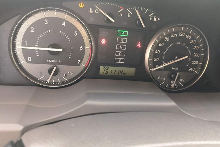 Used Toyota Land Cruiser 2015 4.0L V6 Middle East Low-Trim Version Odometer Close Up