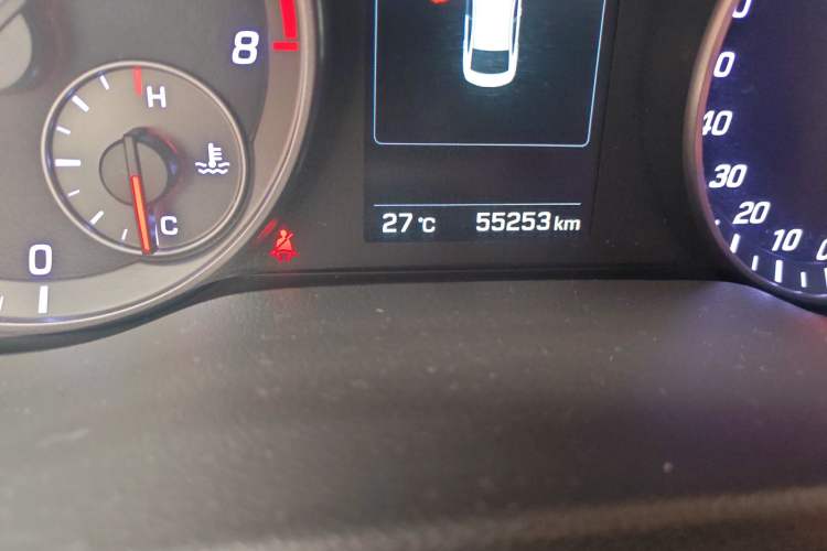 Used Hyundai Elantra (6th Generation / Lingdong) 2018 1.4T Dual-Clutch Xuan Dong · Dynamic Edition Odometer Close Up