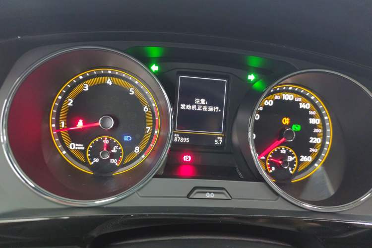 Used Volkswagen Tiguan L 2020 330TSI Automatic Two-Wheel Drive Smart Luxury Edition China VI Standard Instrument Cluster