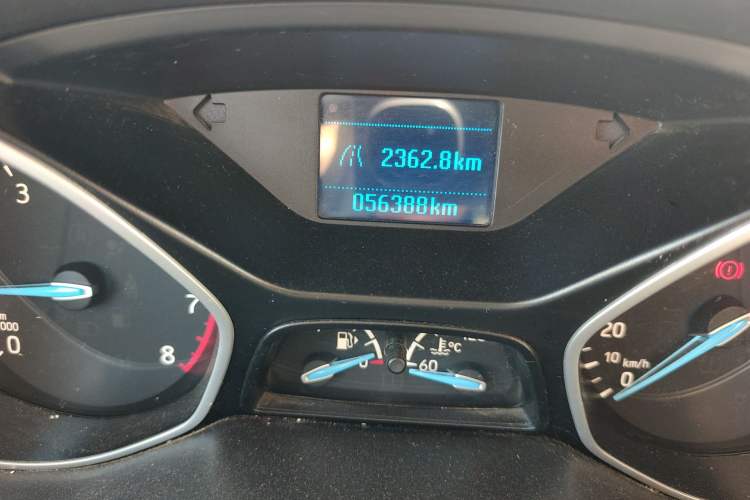 Used Ford Focus 2017 Hatchback 1.6L Manual Comfort Plus SmartDrive Edition Odometer Close Up