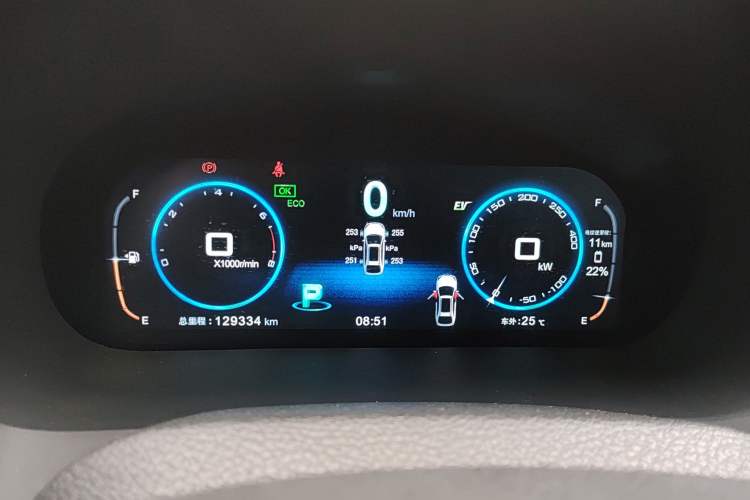 Used BYD Tang New Energy 2015 2.0T Four-Wheel-Drive Flagship Model Instrument Cluster