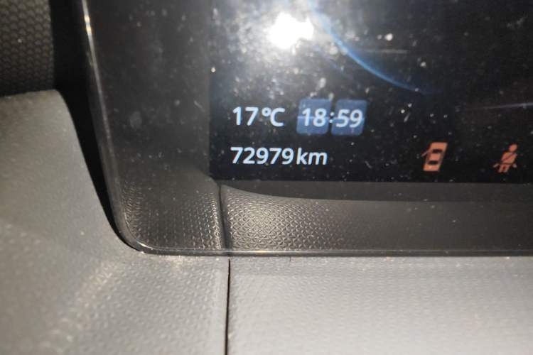 Used Leapmotor T03 2020 400 Luxury Edition Odometer Close Up