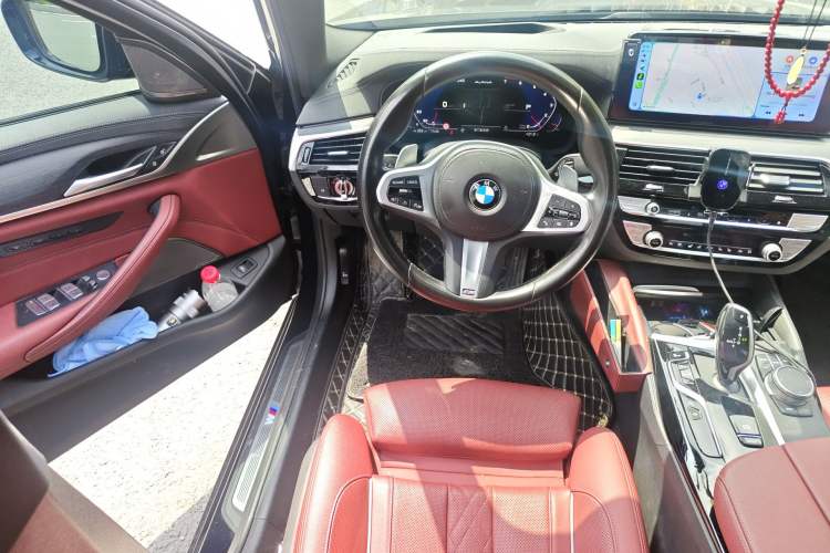 Used BMW 5 Series 2021 Restyled 530Li Luxury Edition M Sport Package Steering Wheel