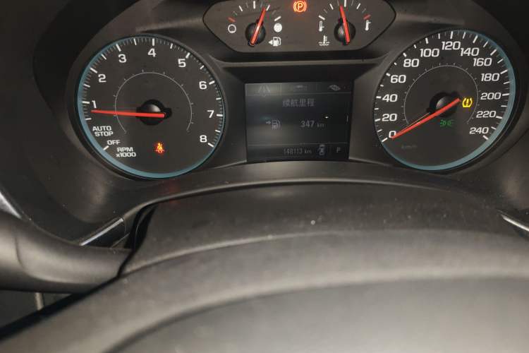 Used Chevrolet Equinox 2018 535T Automatic Chijie Edition Odometer Close Up