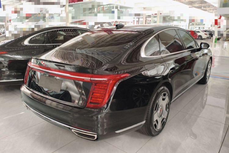 Used Hongqi H9 2022 2.0T Smart Connect Flagship Edition Rear Right 45 Deg