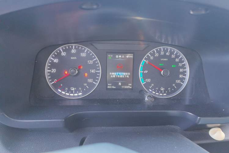 Used Foton Intelligent Blue Elf E7 2024 Facelifted All-Electric Van Flat Roof 2 Seats CATL 46.36 kWh
