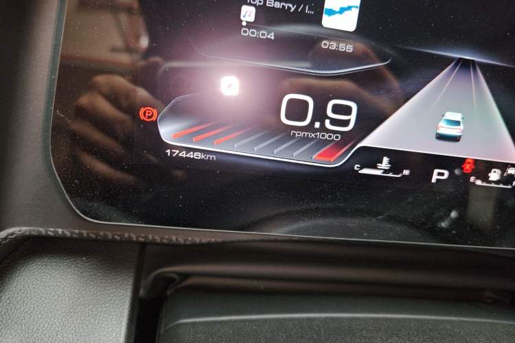 Used Haval DARGO 2021 2.0T DCT Two-Wheel Drive Chinese Mastiff Edition Odometer Close Up