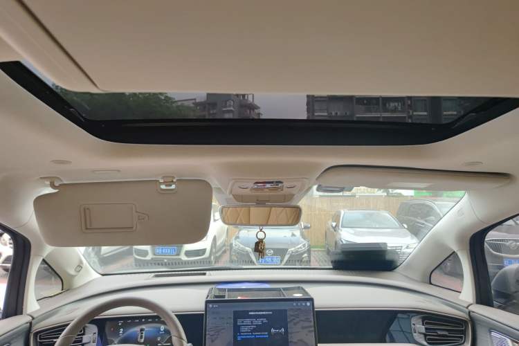 Used Denza D9 2022 DM-i 970 Four-Wheel Drive Prestige Model Headliner