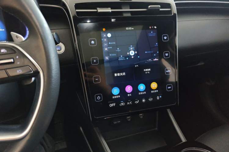 Used Hyundai Tucson 2021 Tucson L 1.5T DCT GLX Elite Edition Audio And AC Panel