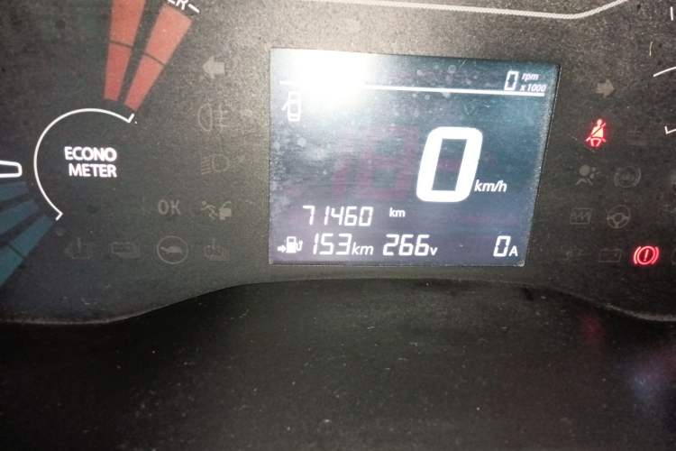 Used Dongfeng NAMMI EX1 2022 Revised PRO Enjoyment Version Odometer Close Up