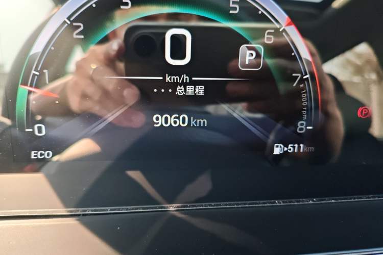 Used GAC Trumpchi M6 2023 PRO 270T DCT Luxury Edition Odometer Close Up