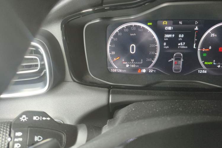 Used Lynk & Co 01 EM-P 2019 1.5T PHEV Jing Meeting China VI Emission Standards Odometer Close Up