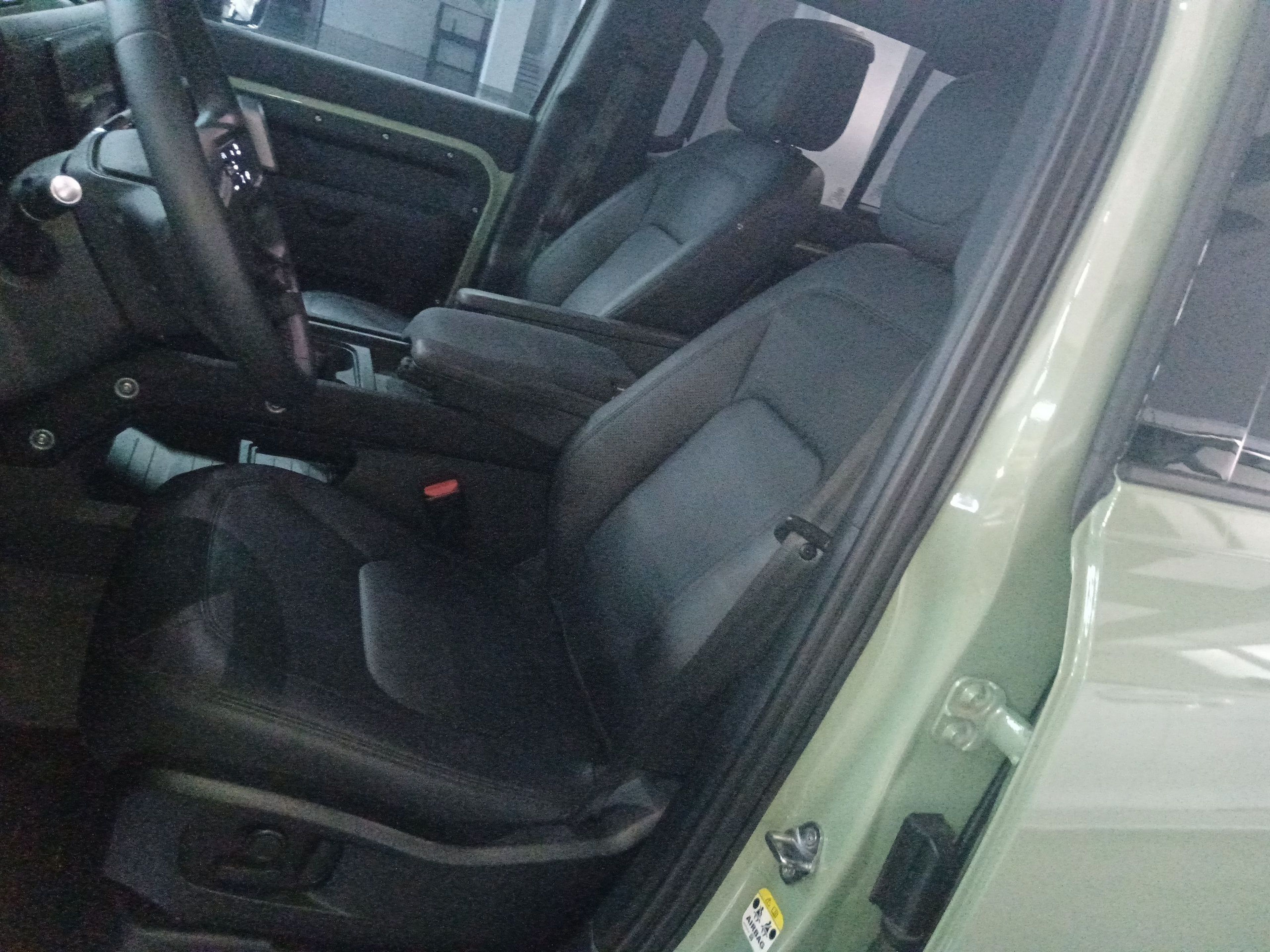 Avant de la voiture