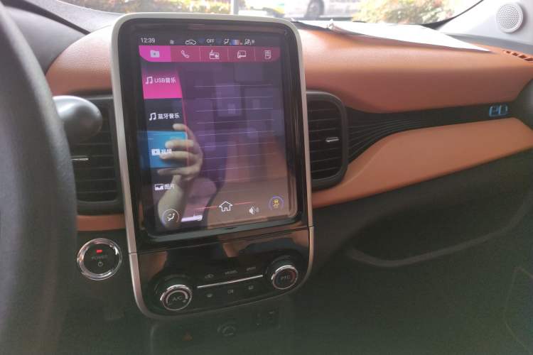 Used Chery QQ Little Ant 2019 4-Seater Smart Edition 35 kWh Audio And AC Panel