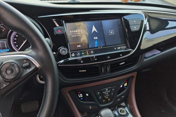 Used Buick Envision 2021 532T Two-Wheel-Drive Elite Version Audio And AC Panel