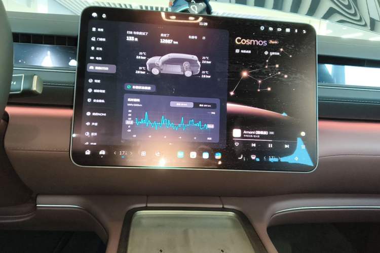 Used Nio ES8 2026 Model 6-seat Executive Signature Edition Audio And AC Panel