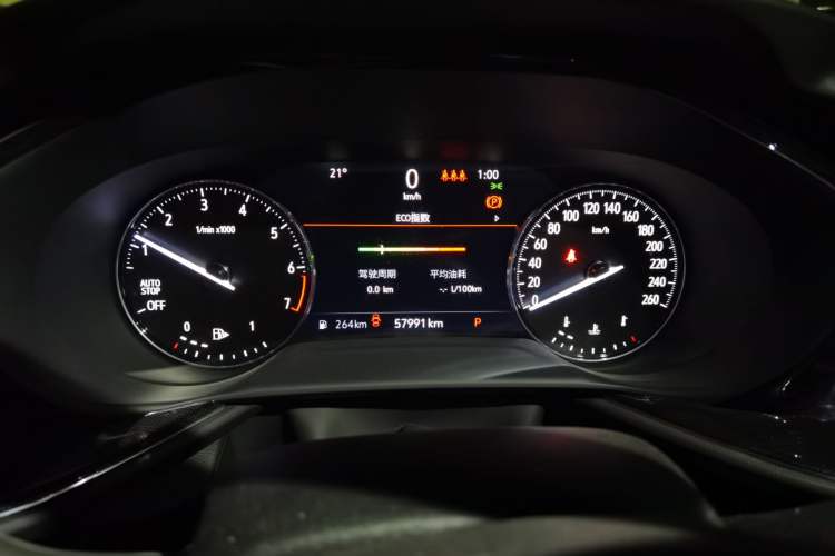 Used Buick Envision 2022 Facelift Encore S 552T Two-Wheel-Drive Luxury Model Instrument Cluster
