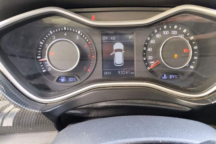 Used BAIC Off-Road BJ20 2016 1.5T CVT Luxury Model Odometer Close Up